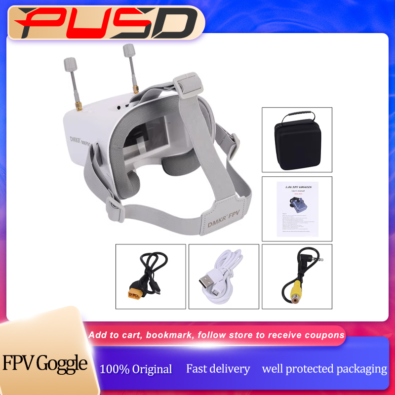 Original 008D PRO White FPV Go - Fpv Drone Goggles 评论和价格