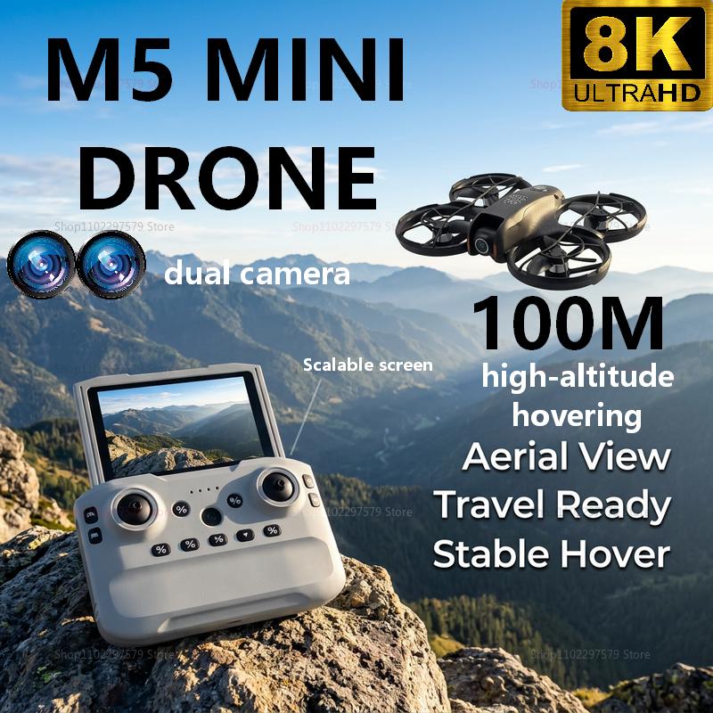 2026 New M5 Mini Drone 8K HD C - Fpv Drone Charger 评论和价格