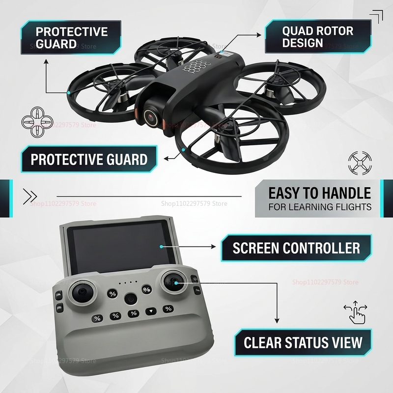 2026 New M5 Mini Drone 8K HD C - Fpv Drone Charger 评论和价格
