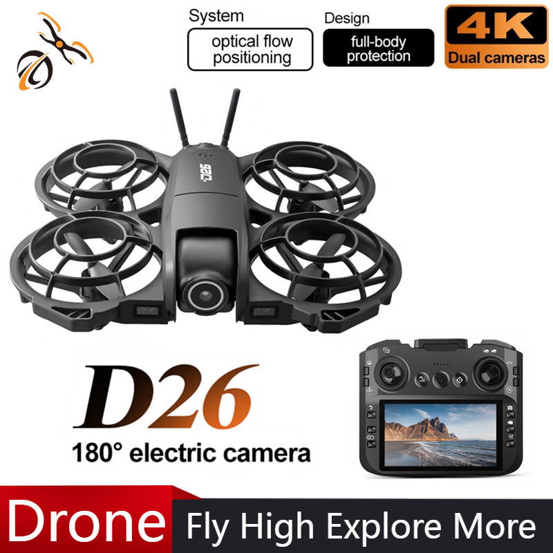 D26 Drone 4K Aerial HD 180° Ca - Fpv Drone Charger 评论和价格