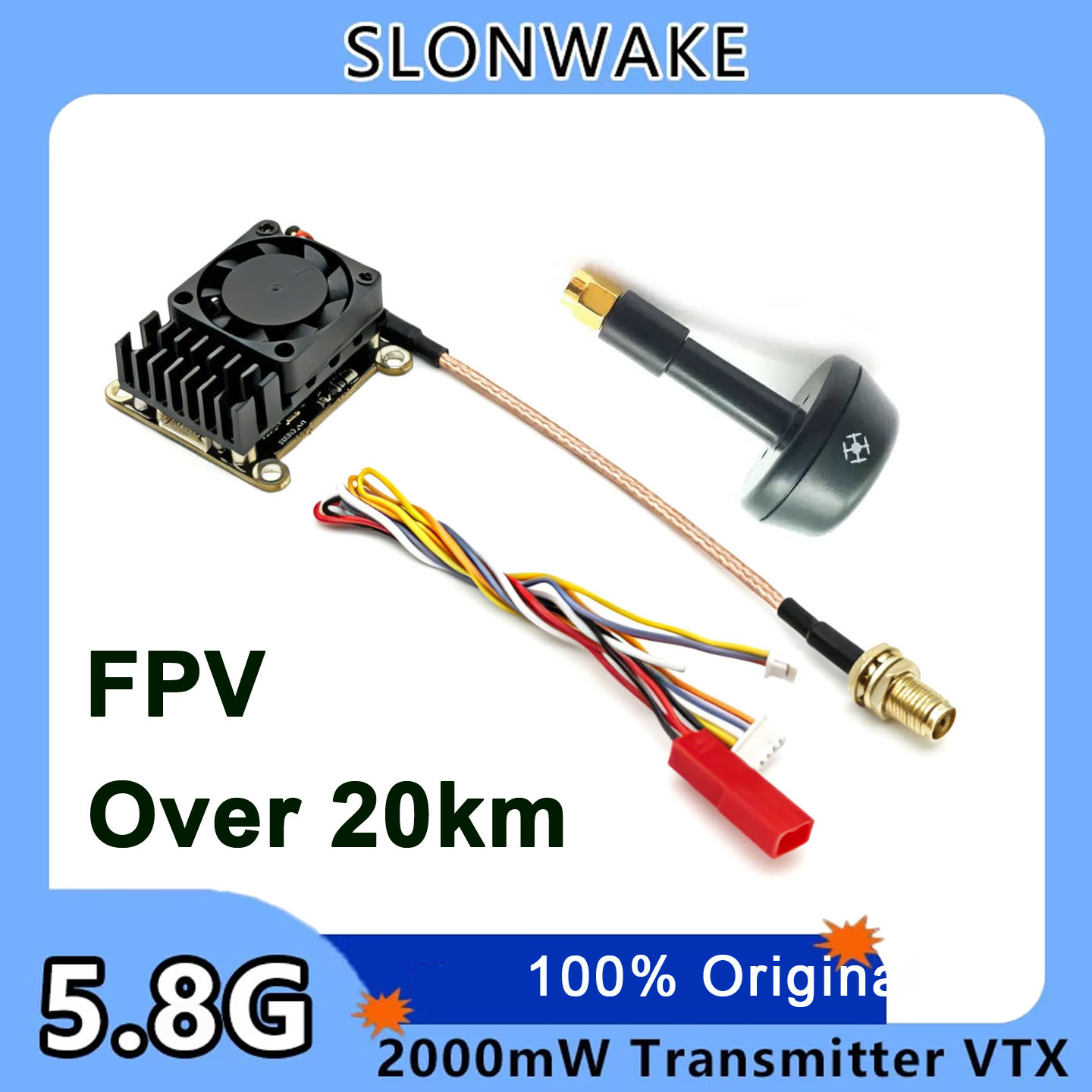 New upgrade 5.8Ghz 2W adjustab - Fpv Drone Vtx 评论和价格