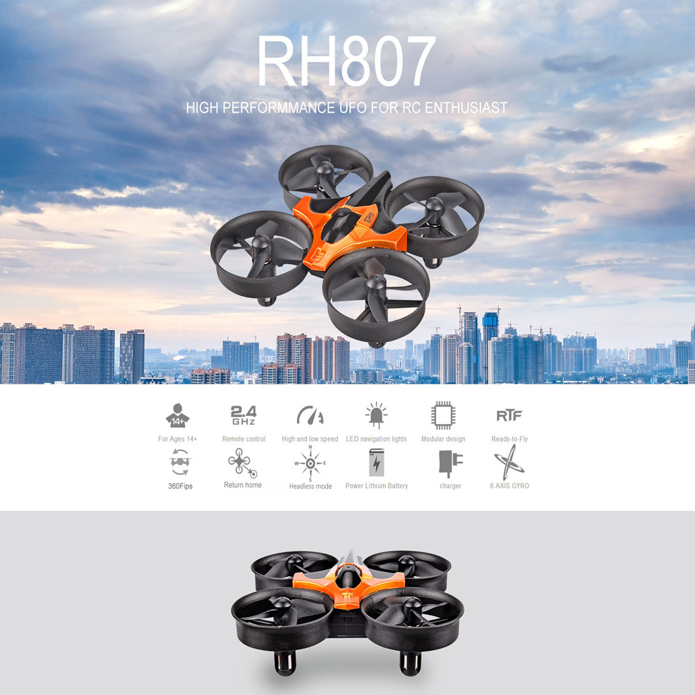 Mini RC Drone with Headless Mo - Eachine Drone E010 评论和价格