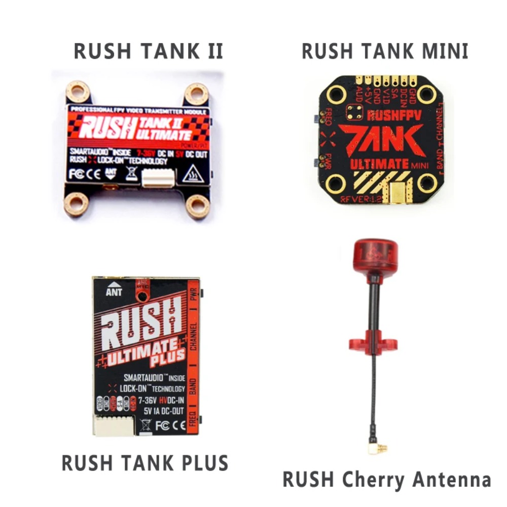 RUSH TANK Ultimate II/Mini/PLU - Fpv Drone Vtx 评论和价格